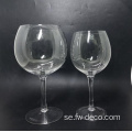 Anpassad 300 ml Clear Balloon Gin Glasses Cup